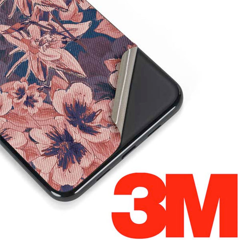 Dark Tapestry Floral Google Pixel 3a Skin